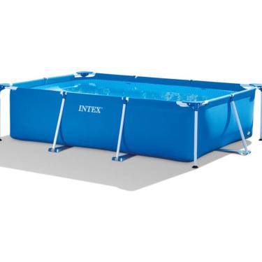 Imagem de Piscina De Armar Retangular 2282 Litros Intex 260x160x65cm
