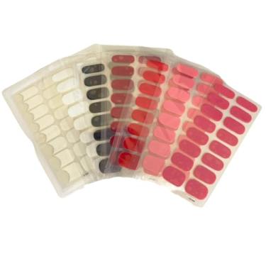 Imagem de Unha Postiça Adesiva, Fácil Aplicação, Cores Naturais (Kit 7 Cores)