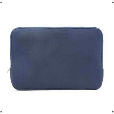 Imagem de Capa Case Luva Para Notebook Azul 15,6 Polegadas, Impermeável, Anti-impacto e Bem Reforçada. - MGA Store