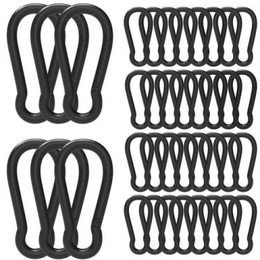 Imagem de Mosquetão AFROX M10 Spring Snap Hook 10 cm 770 LBS, pacote com 36