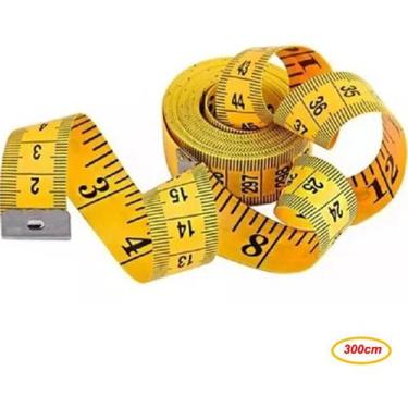 Imagem de Fita Métrica Corporal Dieta Medida Academia 120pol 300cm - Importada