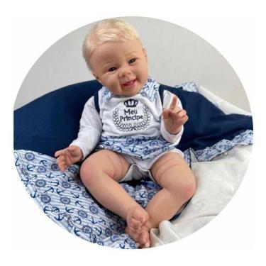 Imagem de  Bebe Reborn Menino, Adaptado Para Banho, Tem Pipi M03 - Ana dolls