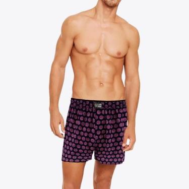 Imagem de Kit Samba-Canção e Par de Meias Lupo Donuts Neon Urban 16901-16950, Pr