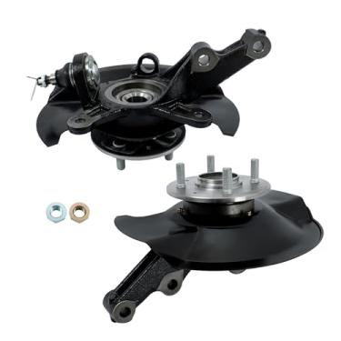 Imagem de Thomletha Par de conjunto de junta de direção do rolamento do cubo da roda dianteira 698-494 698-495 Substituição para Honda Civic 2003-2005 1.7L