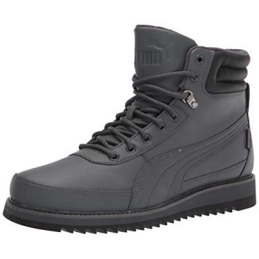 Imagem de PUMA Tênis masculino Desierto 2, Sombra escura, sombra, puma preto, 10.5 Women/12 Men