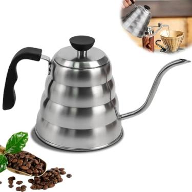 Imagem de 1,2L Chaleira, Chaleira Bico de Ganso Eletrica, Pescoço de Ganso, Bico de Ganso, Inox Indução,