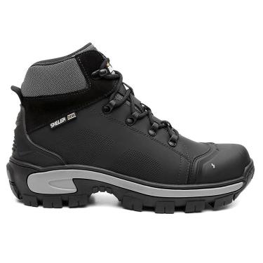 Imagem de Bota Atacama Masculina Couro Premium Bico PVC Trekking Original-Masculino