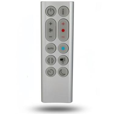 Imagem de Controle remoto de substituição compatível com HP06 HP09 Dyson Pure Hot + Purificador de ar com ventilador de purificação de frio/aquecedor (prata)