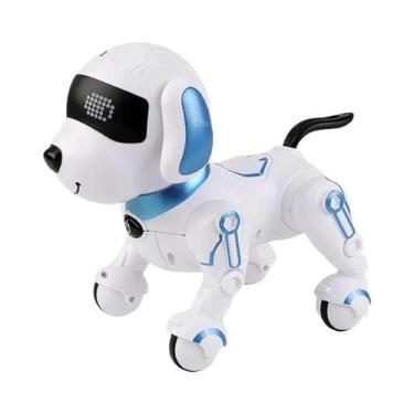 Imagem de Cão Robô Interativo RC Brinquedo Programável Inteligente Que Anda E Da