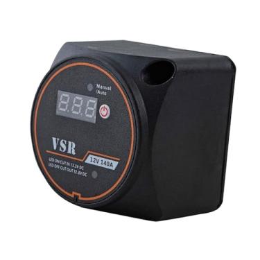 Imagem de NITAGO Isolador de Bateria, Relé Sensível em Manual-automático com Voltímetro Digital