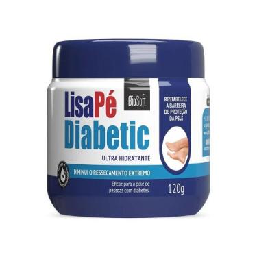 Imagem de Creme Hidratante Bio Soft Lisa Pé Diabetic 120g - BioSoft