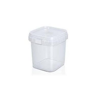 Imagem de 10 un pote quadrado com tampa 220ml - Plastilania