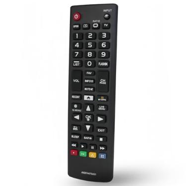 Imagem de Controle remoto de substituição adequado para LG Smart TV 24LF4820 32LF595B 43LF5900 43UF6400 43UF6430 43UF6800 43UF6900 43UF7590 43UF7600 49LF5900 49UF6400 49UF6430 49UF6490 49UF6800 49UF6900 49UF7590