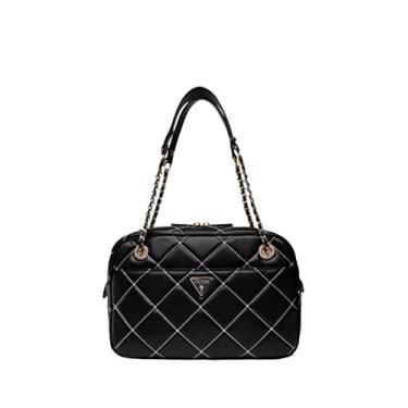Imagem de GUESS Bolsa de ombro feminina Cessily, multicor, One Size, Férias