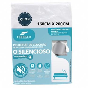 Imagem de Capa para Colchão Queen Capa Protetora de Colchão Impermeável Silencio