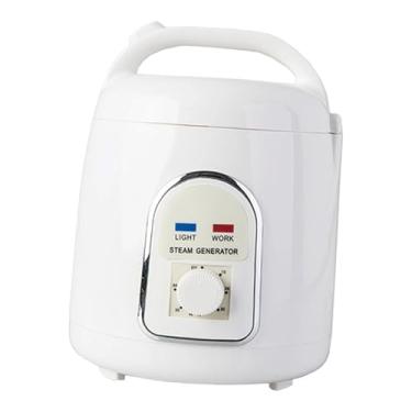 Imagem de Baoblaze Máquina de sauna portátil a vapor 1,5L Relaxamento Banho de pés interno Vaporizador Presente Banheiro Função de temporização Gerador de vapor de sauna