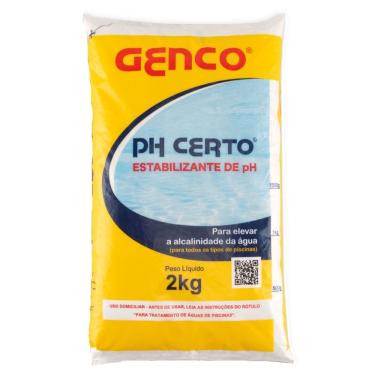 Imagem de Granulado Estabilizante de PH Certo 2 Kilos - 459010A - GENCO