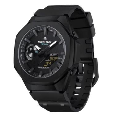 Imagem de Relógio Masculino Dual Display MERCURY Á Prova D´agua 50m Impermeavel  Esportivo