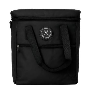 Imagem de Bolsa Térmica 13 L  Azul/Preto/Cinza, Termo-revestimento Interno, Uso 
