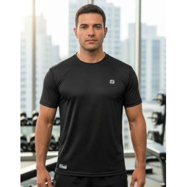 Imagem de Camiseta Térmica Masculina Academia Dry Fit, Poliamida Uv - FYNE fIT, 
