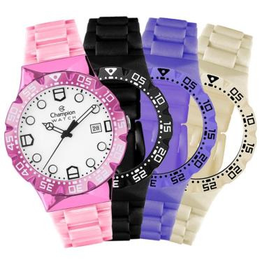 Imagem de Relógio Champion Watch Ref: Cp31001v Troca Pulseiras