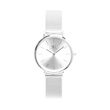 Imagem de Relógio feminino Harlem Full Silver 32mm-Saint Germain