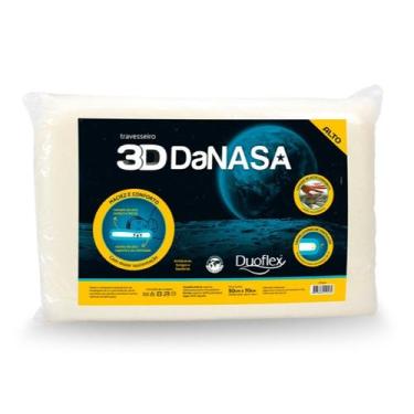 Imagem de Travesseiro 3d danasa alto 13 cm duoflex