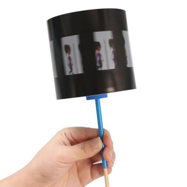 Imagem de Kit de animação de fenaquistoscópio DIY Science Experiments - yiweisai