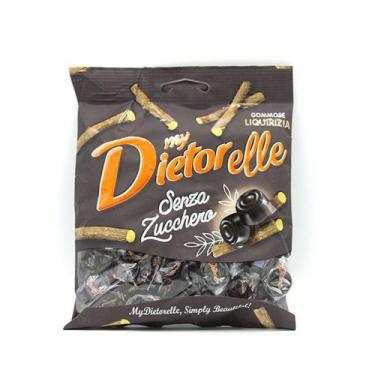 Imagem de Bala de Alcaçuz Sem Açucar Vegana Dietorelle 70g
