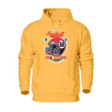 Imagem de Moletom Plus Size Tamanho Grande Canguru Capuz Estampado Basico Cordao Ajustavel