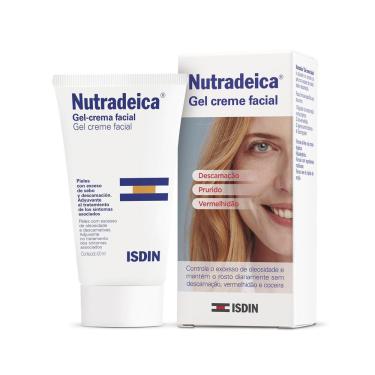 Imagem de Gel Creme Facial Isdin Nutradeica Para Pele Descamativa 50ml
