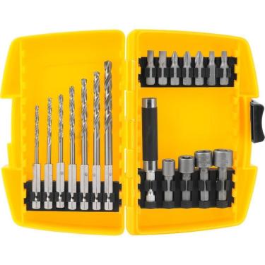 Imagem de Jogo Brocas-bits Combinado 19 Peças - Vonder