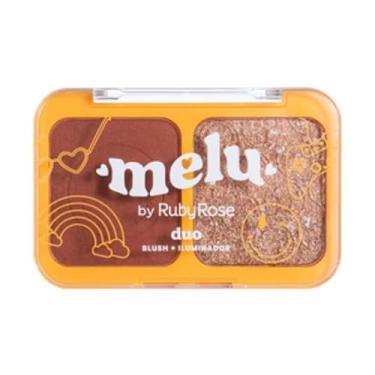 Imagem de Duo Blush + Iluminador New Rules Dreams RR-1002-3 Melu Ruby Rose