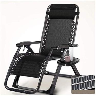 Imagem de Espreguiçadeira, cadeiras reclináveis, dobráveis, cadeiras de pátio grandes, reclináveis, cadeira de cochilo, jardim, praia, gramado, cama doméstica, cadeira portátil, sofá preguiçoso, carregando 200
