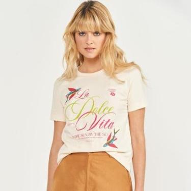 Imagem de Camiseta Colcci Vita Feminino-Feminino