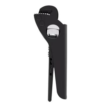 Imagem de Chave de encanamento, chave de encanamento de ajuste rápido de 17 a 30 cm | Ferramenta de reparo resistente para garagem, torneira, banheiro, pia, juntas, porcas, banheiro, cozinha, casa, agrícola