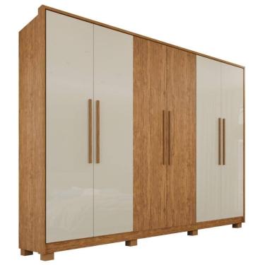 Imagem de Guarda-roupa Casal 100% Mdf 6 Portas E 6 Gavetas Premium