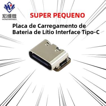 Imagem de Módulo De Placa De Carregamento De Bateria De Lítio Mini 3.7V 4.2V Tip
