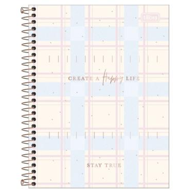 Imagem de Caderno Espiral Colegial 10 Matérias 160 Folhas Soho Tilibra Estampa 1