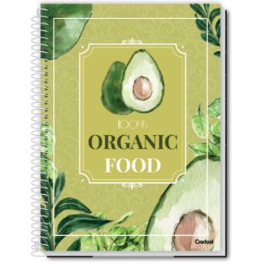 Imagem de Caderno Espiral Capa Dura Universitário My Collection Feminino 96 Folhas Credeal Estampa 14