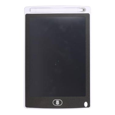 Imagem de GLOGLOW Tablet de Escrita LCD, Bloco de Desenho Reutilizável de 8,5 Polegadas Com Suporte para Caneta, Rejeição de Palma, Quadro de Escrita Eletrônico Infantil, Botão Seguro Alimentado por Bateria