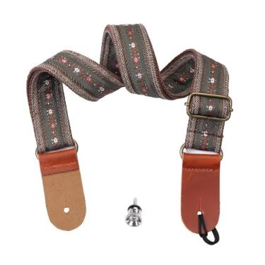 Imagem de menolana Alça de ukulele ajustável em comprimento de 75 cm a 127 cm, alça de ombro portátil com pino de extremidade para uso em sala de aula, ensino ao ar, Style C