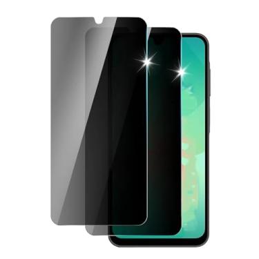 Imagem de Vidro Temperado Anti-Espião, para Samsung Galaxy A26 5G, Filme Protetor da Tela de Privacidade