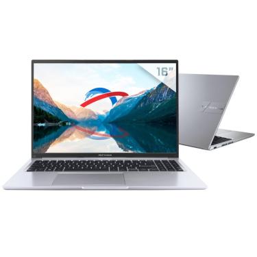 Imagem de Notebook Asus Vivobook 16 X1605VA-MB763W - Intel i7 1355U, RAM 24GB, SSD 512GB, Tela 16 Full HD IPS, Windows 11 - Cool Silver