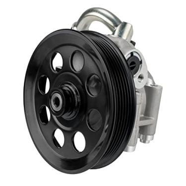 Imagem de Torchbeam Bomba de direção hidráulica para Navigator 2011-2014, Expedition 2011-2014, substitui # 20-5204, bomba de direção com polia