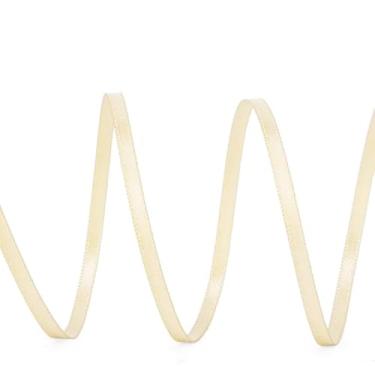 Imagem de 1 rolo, 3 mm/0,11 polegadas DIY fita de cetim acabamento em tecido acessório de roupas artesanais artesanais decoração de casamento casamento embrulho de presente fitas coloridas para amarrar cabelo