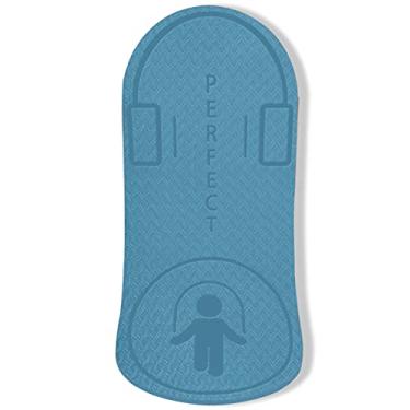 Imagem de Tapete de Pular Corda Absorção Impacto Exercício para Treino Academia em Casa