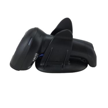 Imagem de Kit de scanner de código de barras portátil Datal○gic Gryphon GD4590-HD (alta densidade) (códigos 2D, 1D e postais, IP52, preto), inclui suporte multiuso para mesa/parede, RS232 e cabo USB