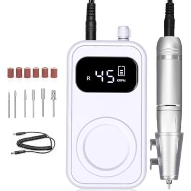 Imagem de Lixadeira De Polir Unha Elétrica, Motor para Manicure e Pedicure, Máquina Profissional para Unhas