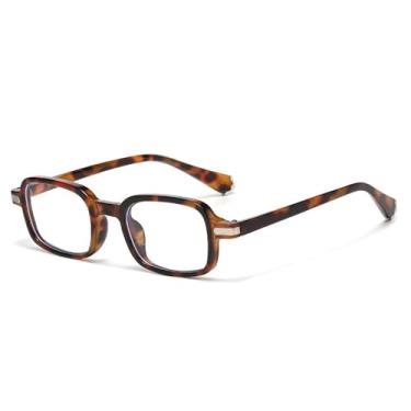 Imagem de Óculos de Sol UV400 - Lentes Degradê Transparentes Oceano com Rebites para Homens e Mulheres, Ideais para Esportes ao Ar Livre, Corrida e Ciclismo, Estampa de Leopardo Transparente